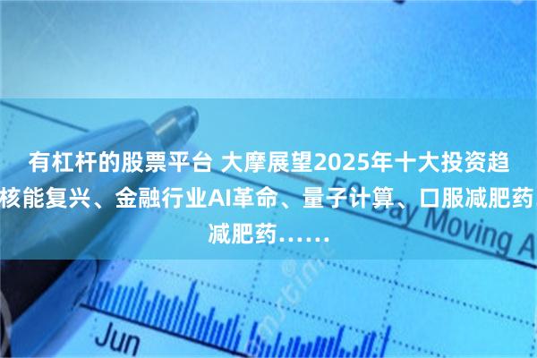 有杠杆的股票平台 大摩展望2025年十大投资趋势：核能复兴、金融行业AI革命、量子计算、口服减肥药……